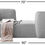 Thumbnail: Hilton Boucle Fabric Chaise Lounge