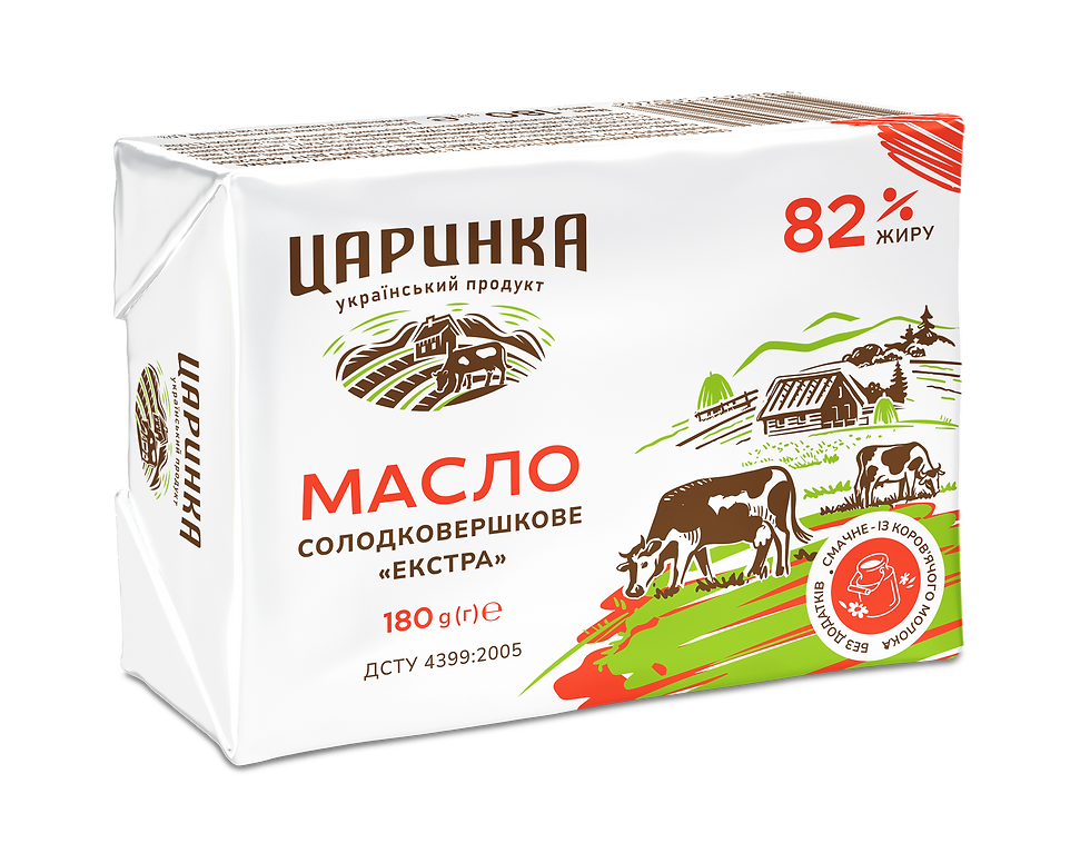 Sweet-cream butter 82% 180g