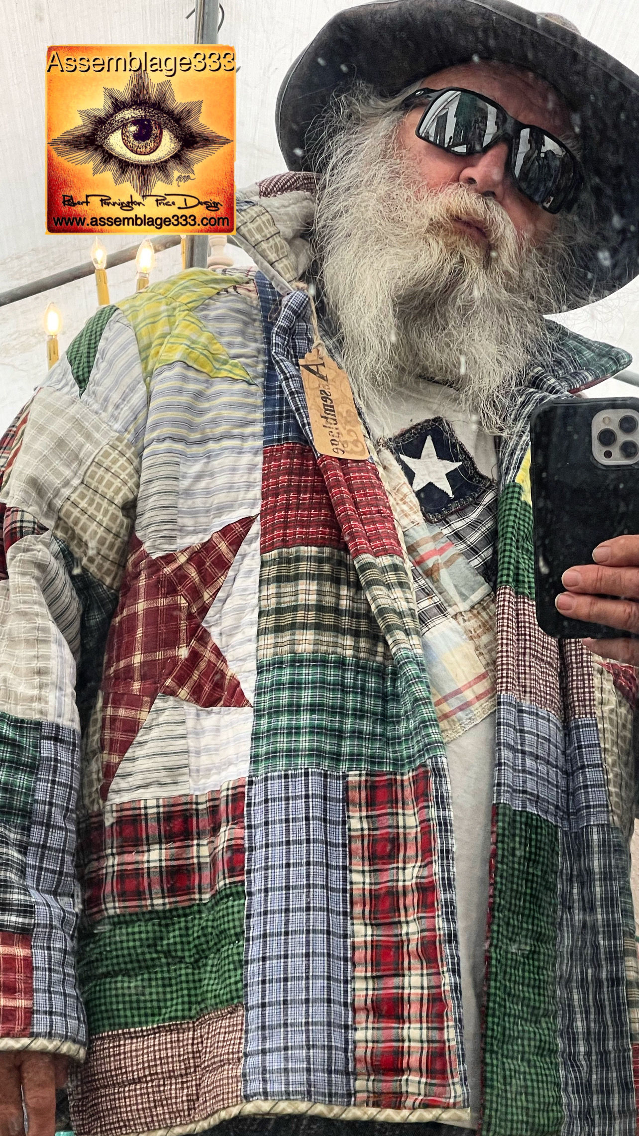 Flannel Quilt Chore Coat