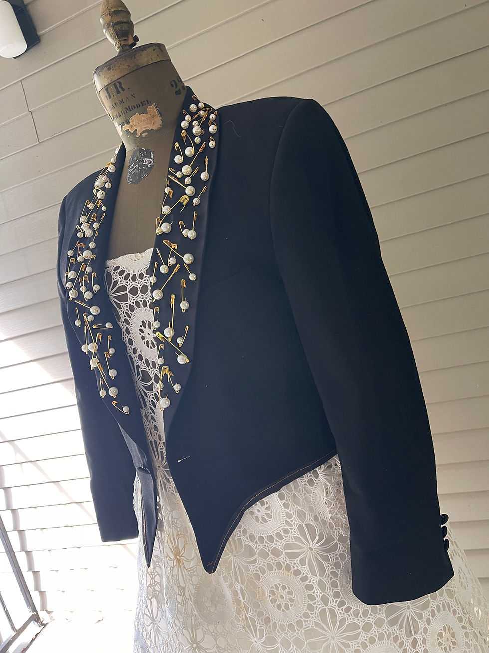 Thumbnail: Pearl Punk Tuxedo Jacket 