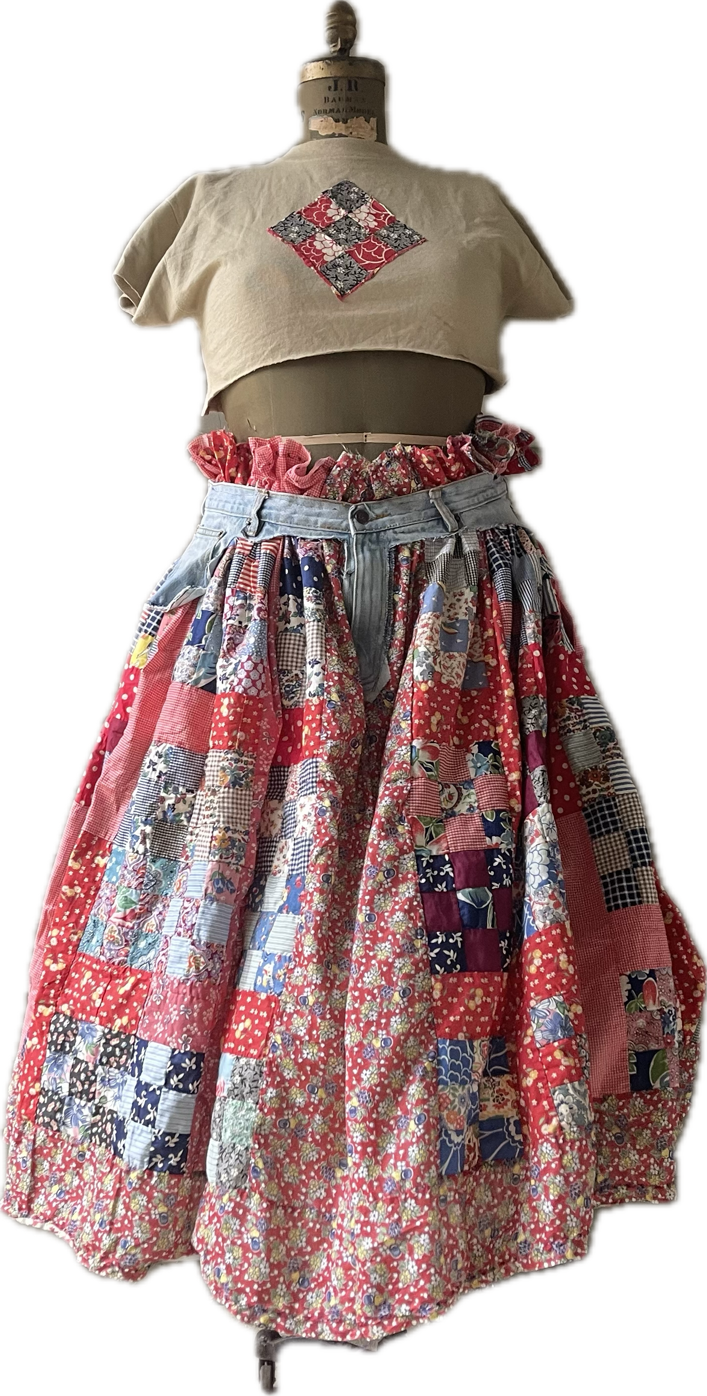 Quilt Top Skirt
