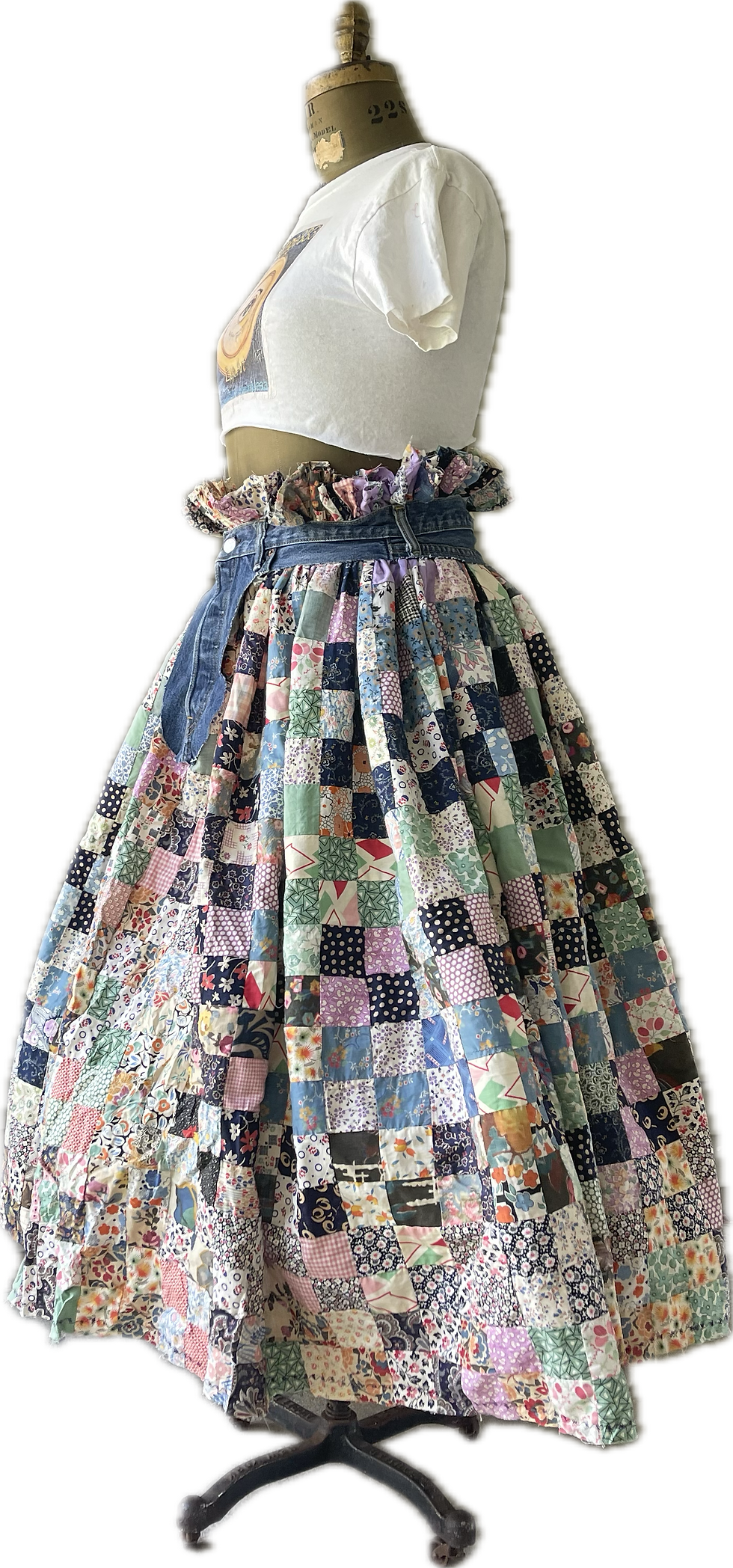 Thumbnail: Quilt Top Skirt