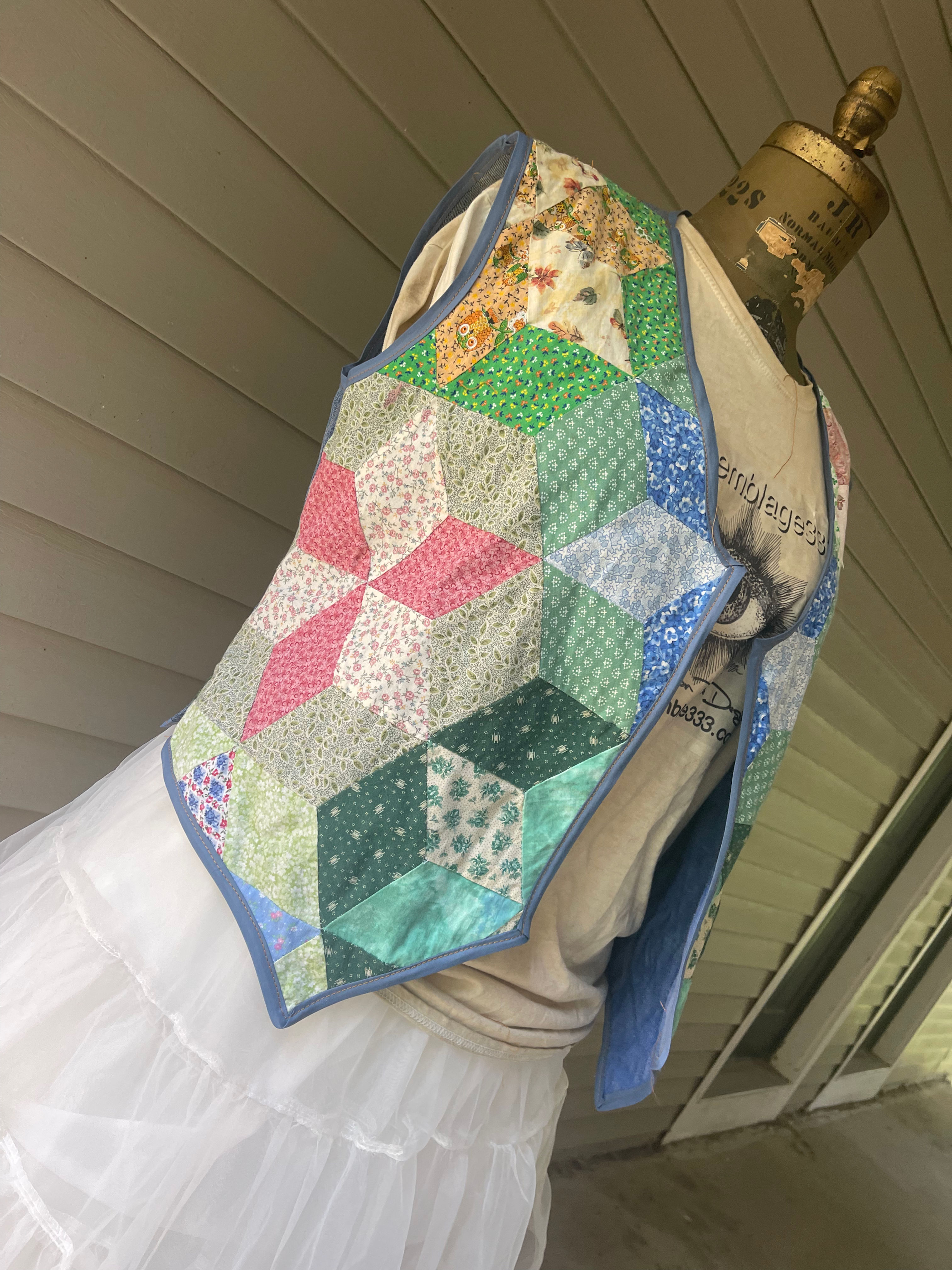 Tumbling Blocks Vest