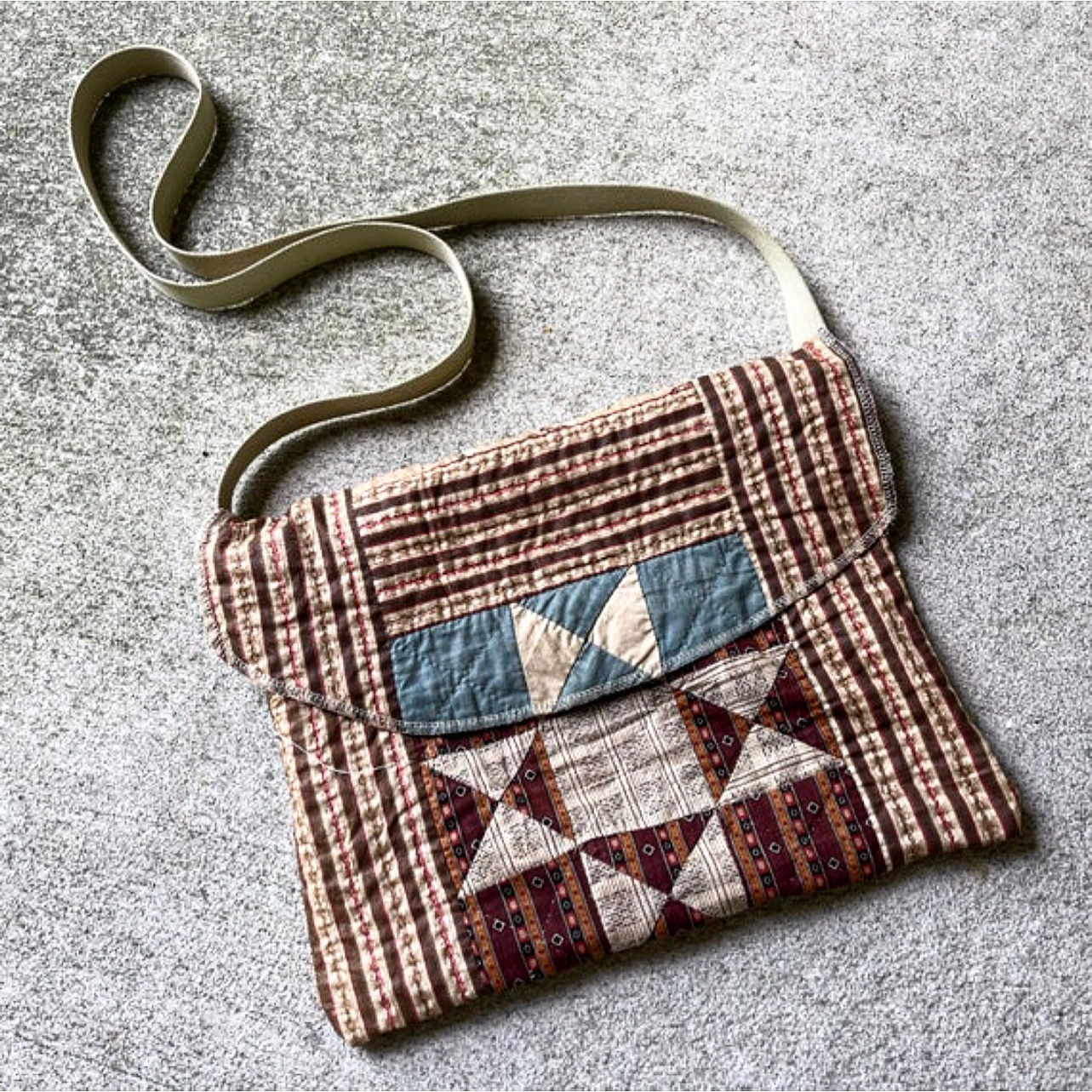 Antique Quilt Shoulder Bag