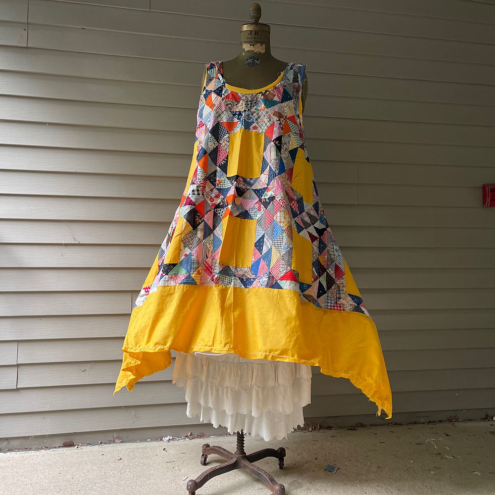 Thumbnail: Quilt Top Slip Dress 