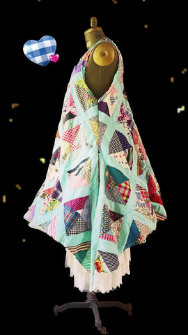 Quilt Top Slip Dress