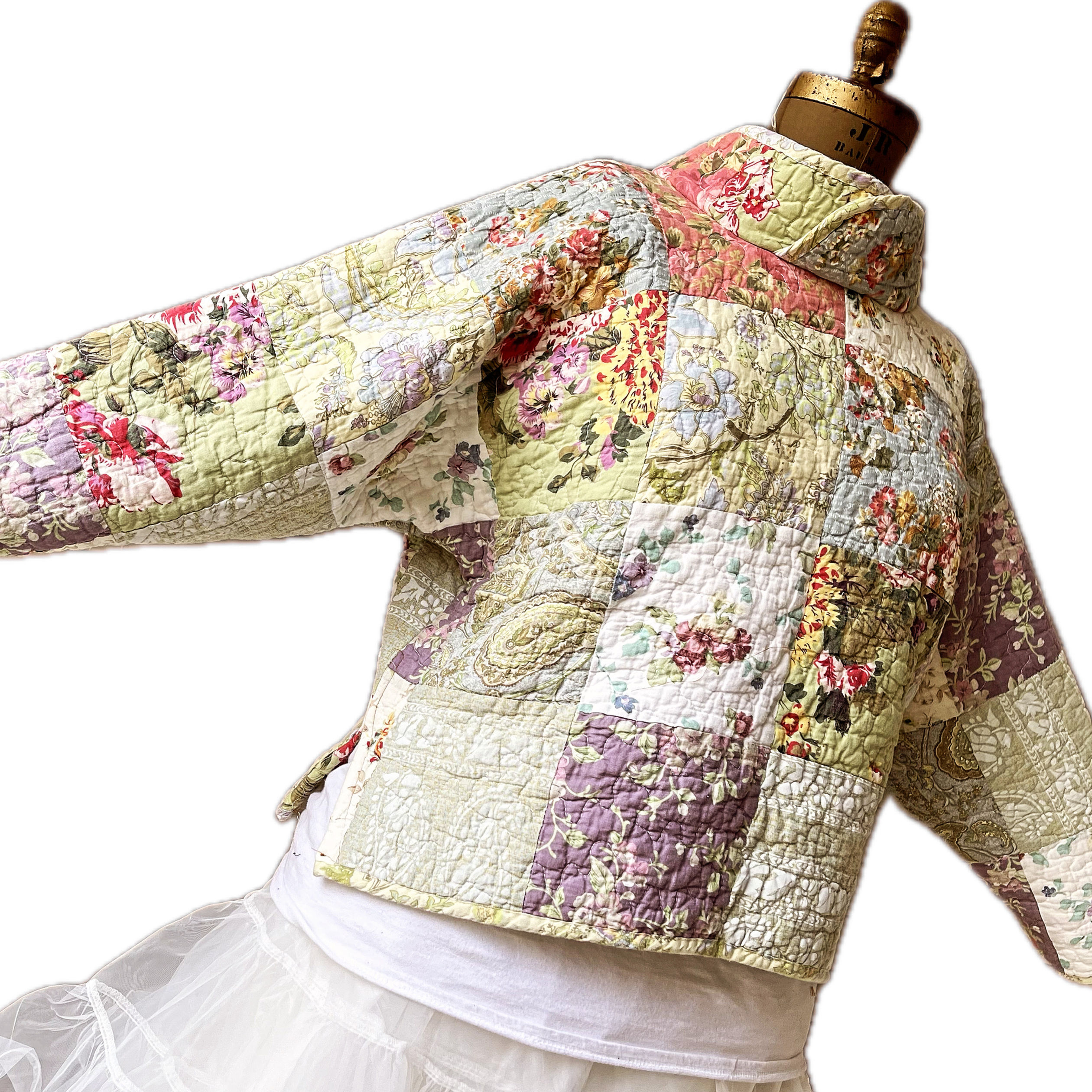 Cropped Quilt Jumper