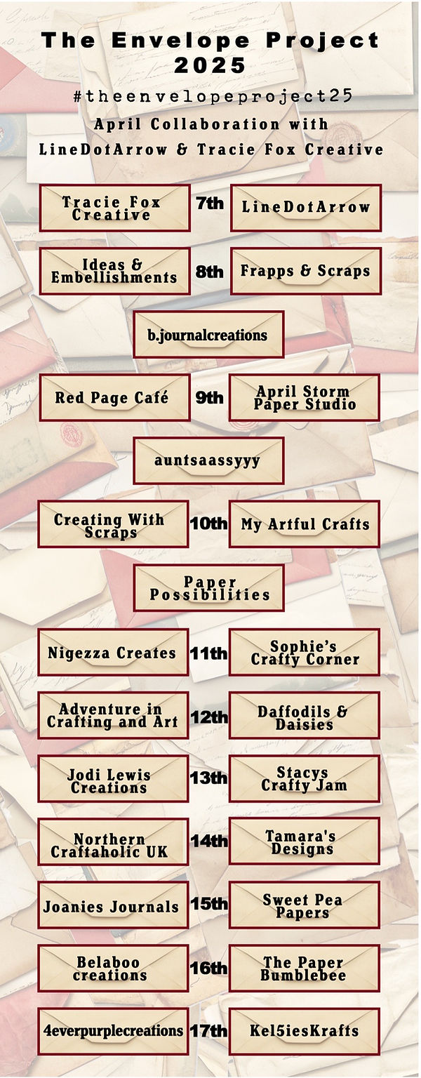 The Envelope Project calendar