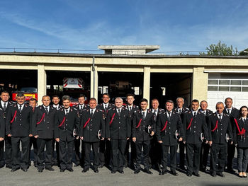 85 de pompieri avansați în grad de Generalul Caba. Șeful ISU Crișana le-a înmânat personal noile grade subordonaților săi