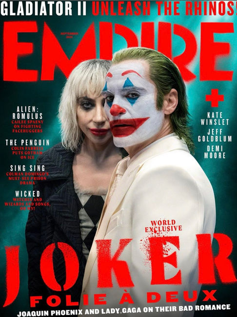Joker: Folie À Deux are trailer nou și Cover în Empire. Philips, Gaga și Phoenix promit enorm cu JOKER 2. Fiecare nebun are nebuna lui. 4 octombrie la cinema