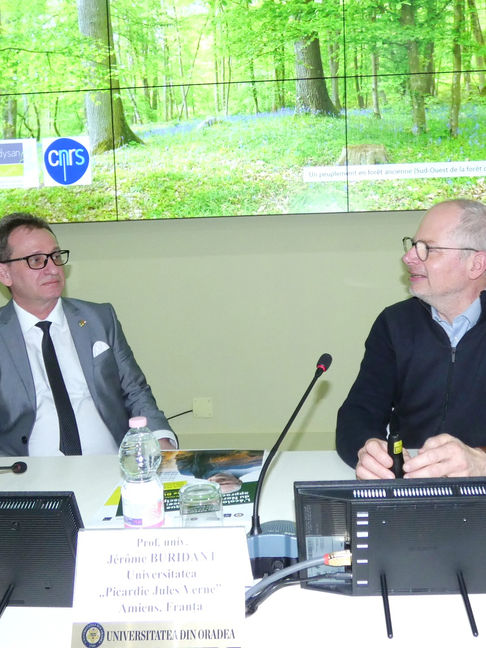 „Ecologia istorică a pădurilor din Nordul Franței, o abordare interdisciplinară” la UNIVERSITATEA DIN ORADEA. Curs de arheologie forestieră susținut de Jerome Buridant la invitația lui Sorin Sipoș