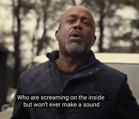 TO BE A MAN. De la DAX & Darius Rucker. It’s a lonely road and they don’t care about what you know