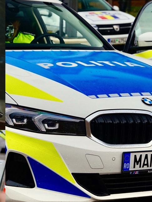VEZI CĂ E IARNĂ. Polițiștii rutieri recomandă șoferilor condusul preventiv pe vreme nasoală
