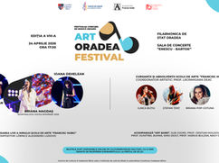 ART ORADEA FESTIVAL 8. Carla Florian, Briana Magdaș și Ioana Dehelean cap de afiș. 24 aprilie. Filarmonica de Stat Oradea. Ora 17,30.