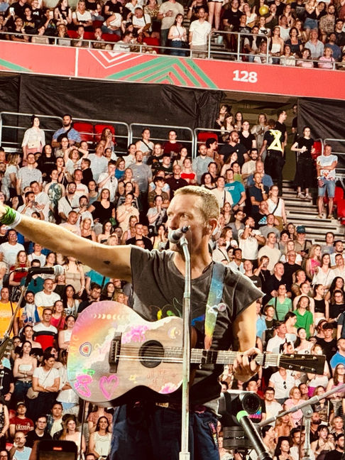 COLDPLAY @ Budapest. Music of the Spheres show . 18.06.2024.  Foto
