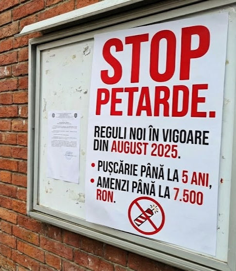 PUȘCĂRIE PENTRU PETARDE LOVERS. Reguli noi pentru stoparea cretinilor care abuzează de pocnitori în perioada sărbătorilor. Dosar penal, pușcărie până la 5 ani și amenzi până la 7.500 ron