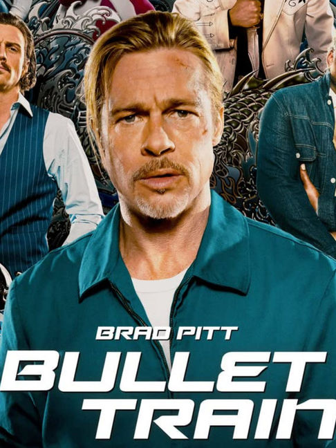 Brad Pitt adorabil în călătoria cu BULLET TRAIN. Țăcăneală funny ca un șpriț de vară