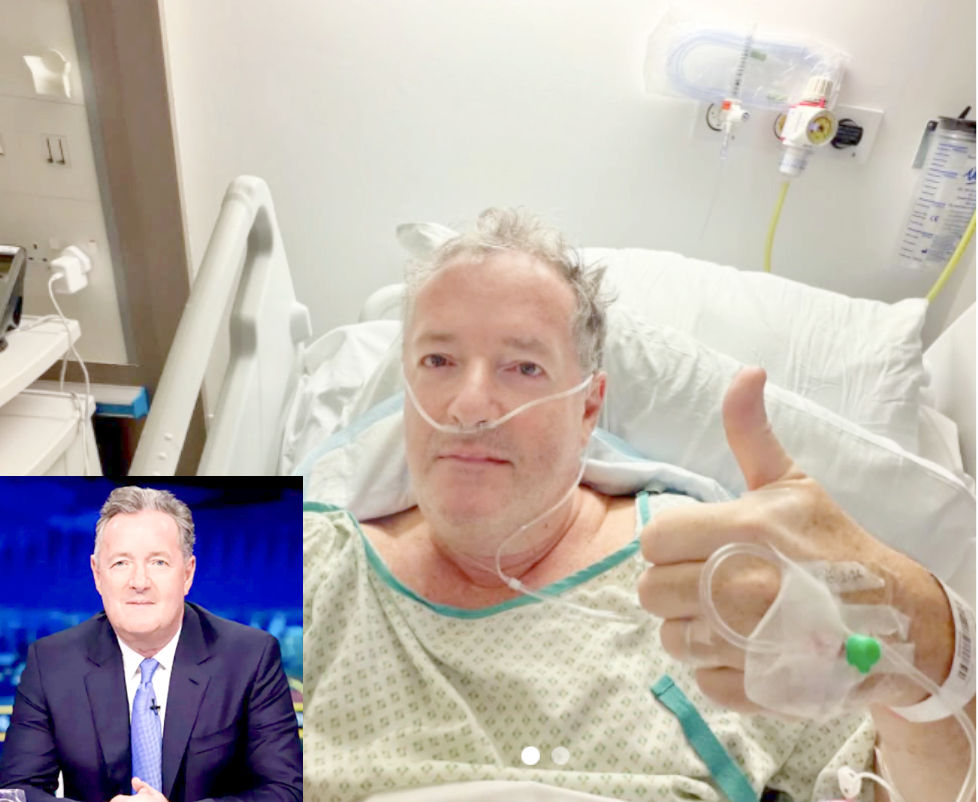 CE N-A PUTUT WOKE-UL. PIERS MORGAN e OUT jumătate de an după ce și-a zdrobit femurul și a avut nevoie de înlocuire de șold. TRUMP E DE VINĂ(joke)