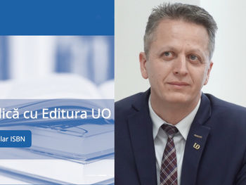 EDITURA UNIVERSITĂȚII DIN ORADEA. 2026. Parteneriate cu edituri mai bine cotate. Site nou transparent, regulament nou și secțiune e-book. Ghid pentru cei interesați să publice. Director Mircea Brie.