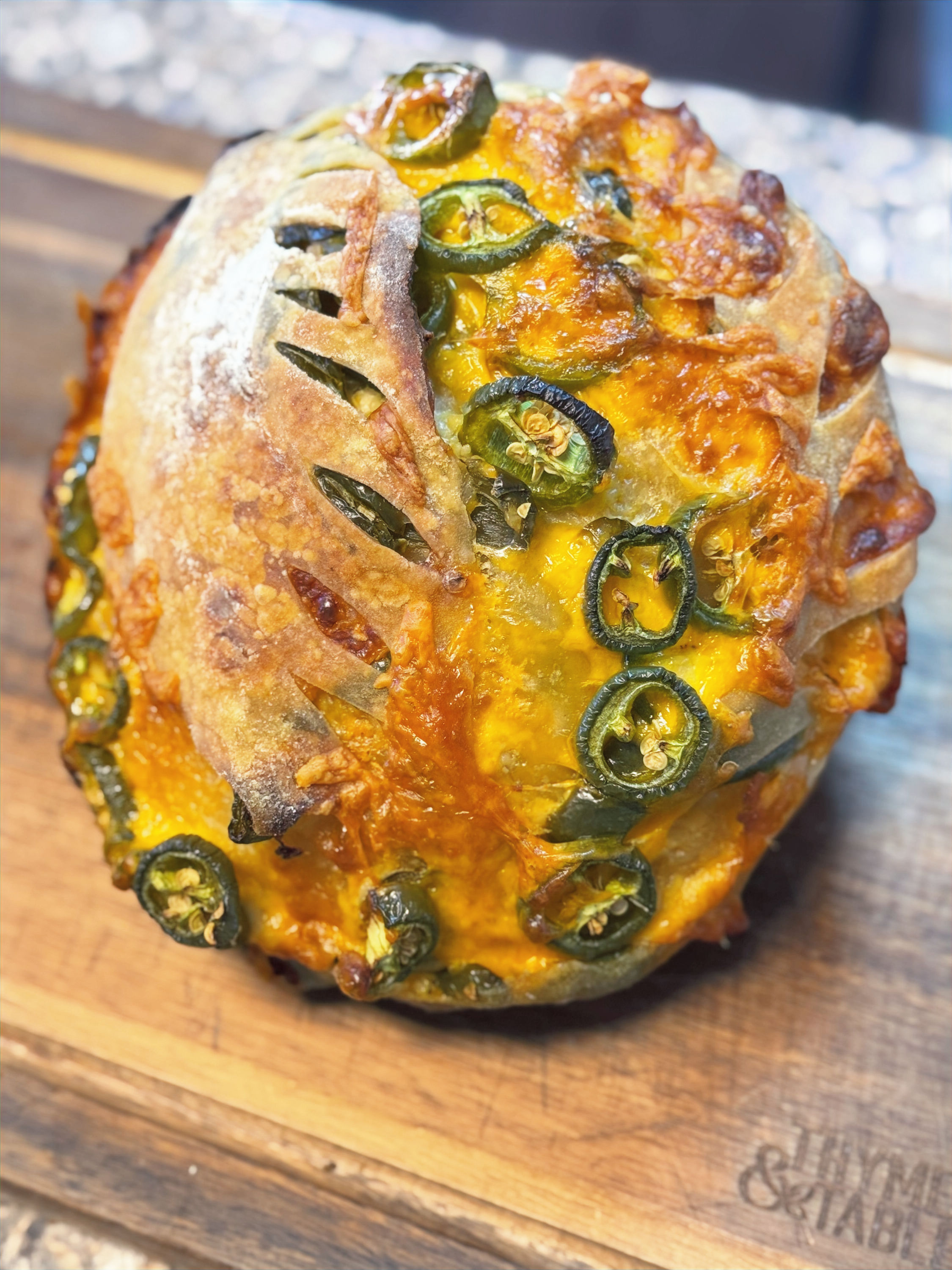 Cheddar Jalapeno Loaf
