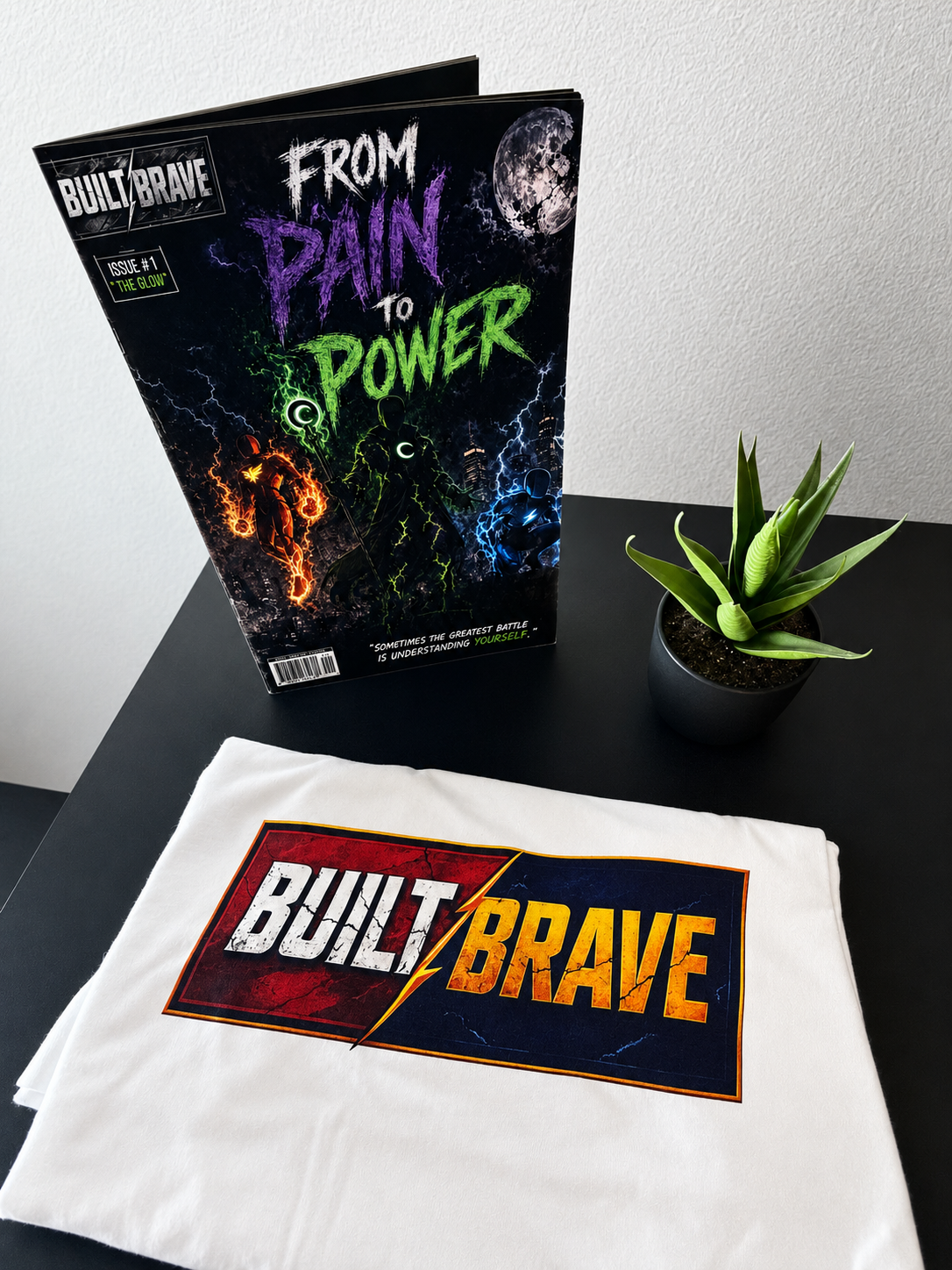 BUILT BRAVE™ Signature Tee