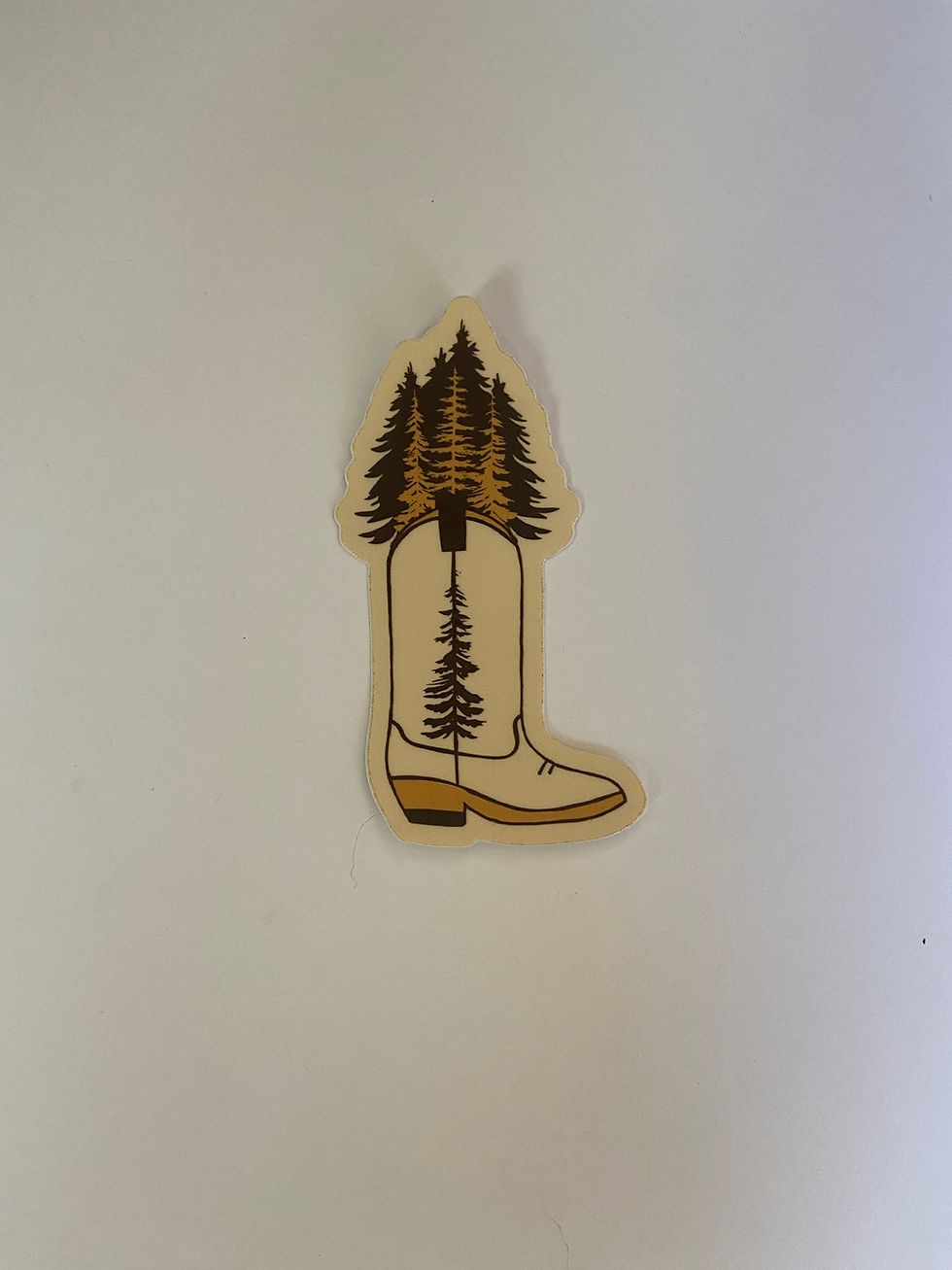 Tamarack cowboy boot sticker