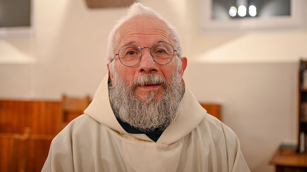 Frère Laurent, moine de l’abbaye Notre-Dame de Timadeuc depuis 1986.