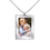 Thumbnail: Personalized Photo Engraved Necklace