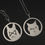 Thumbnail: Pet Dog Cat Photo Carved In Necklace