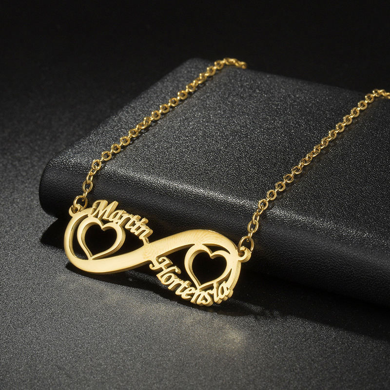 Thumbnail: Custom Infinity Name Necklace