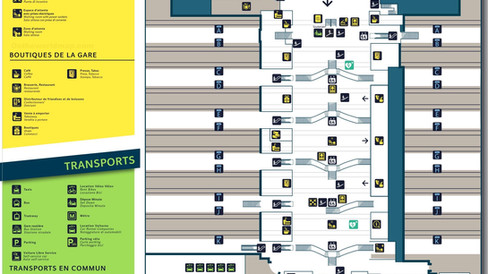 Carte du quartier de la Part-Dieu à Lyon, secteur urbain contemporain en pleine transformation
