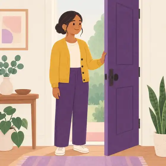 An illustration about setting boundaries