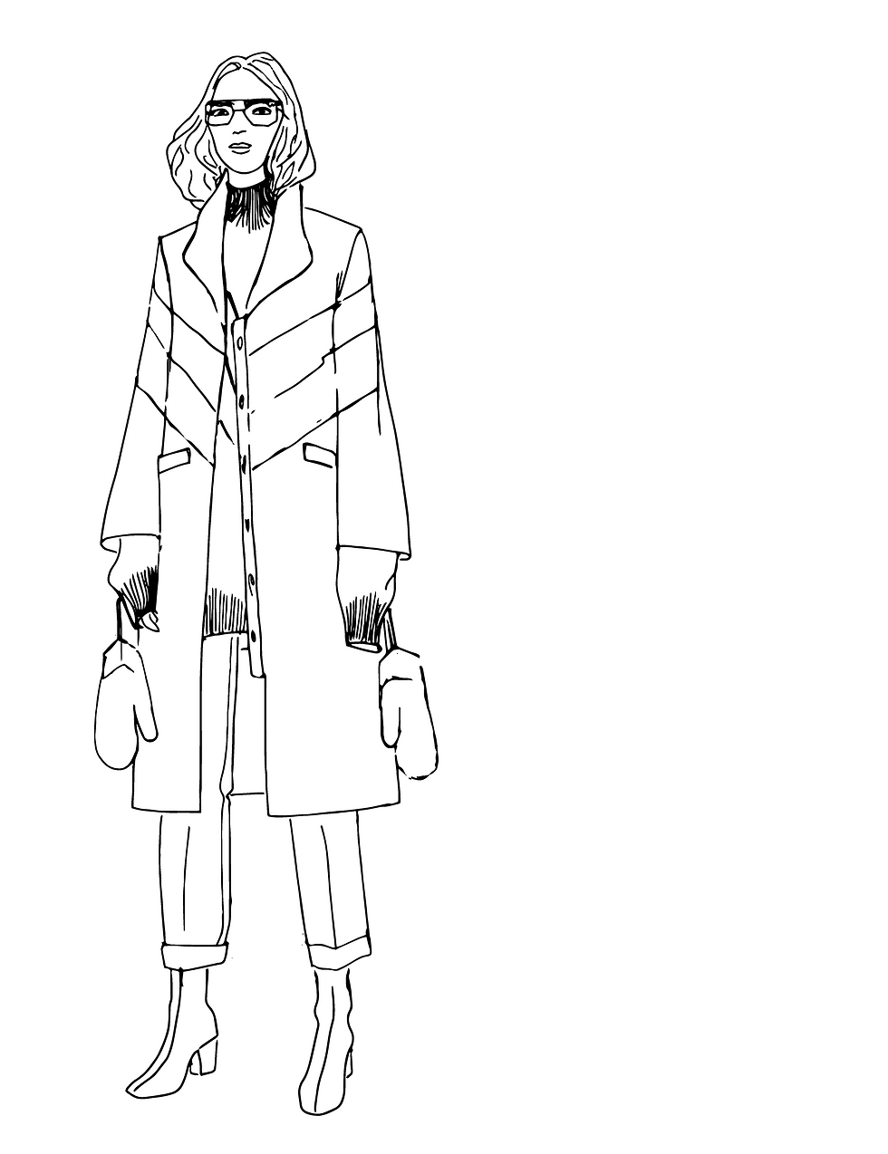 Прев'ю: "Fashion sketch" Katya Silchenko