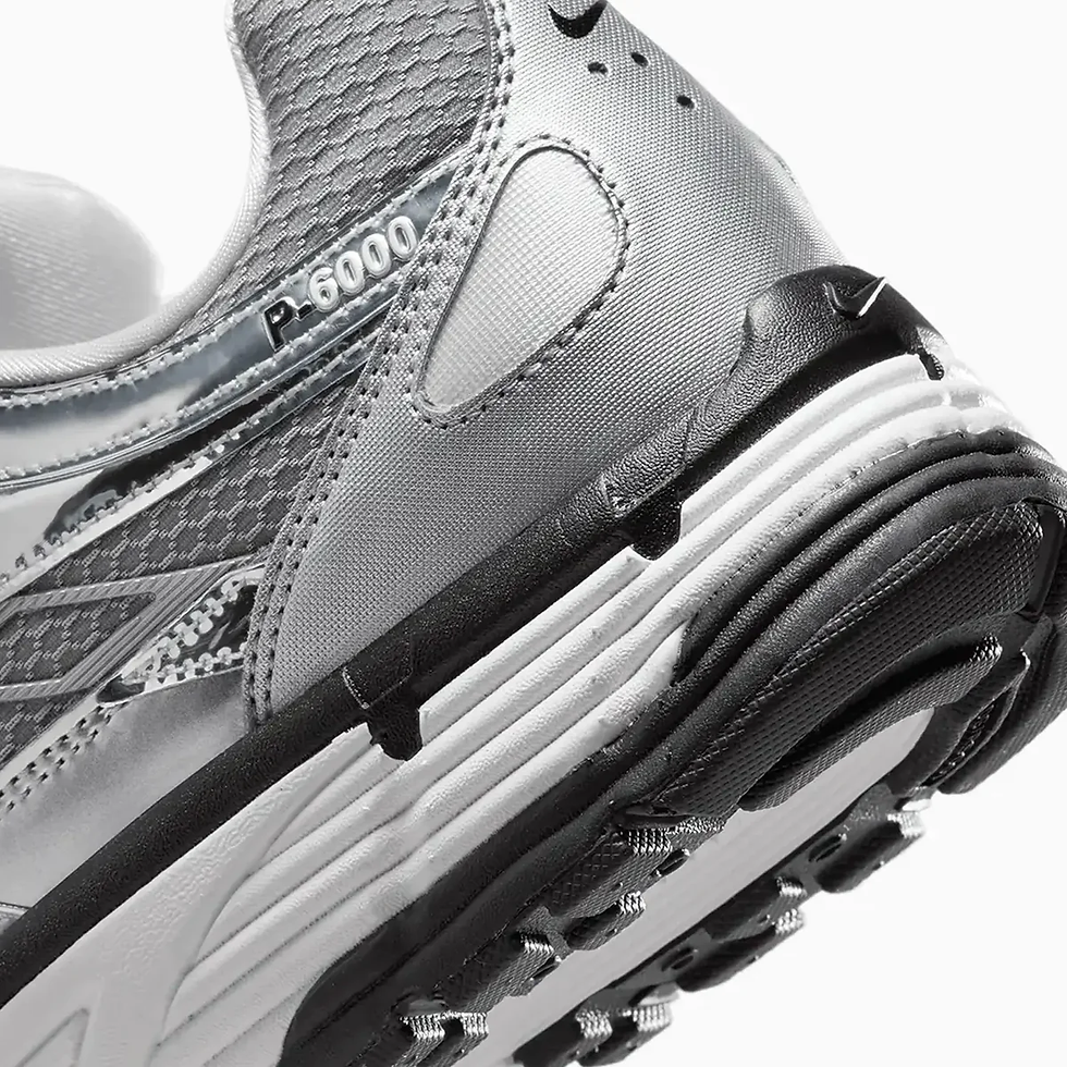 Miniatura: Nike P-6000 Metallic Silver Sail Pure Platinum