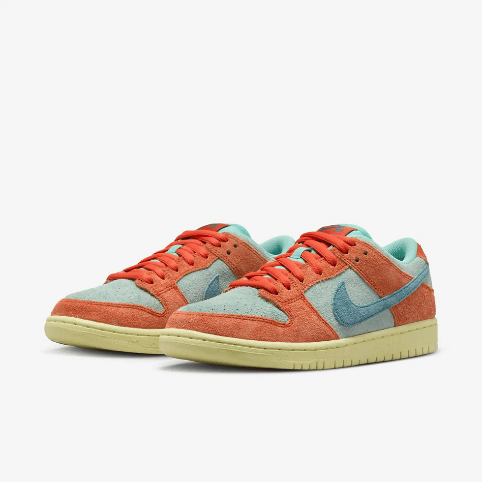 Miniatura: Nike SB Dunk Low Pro Orange Emerald Rise