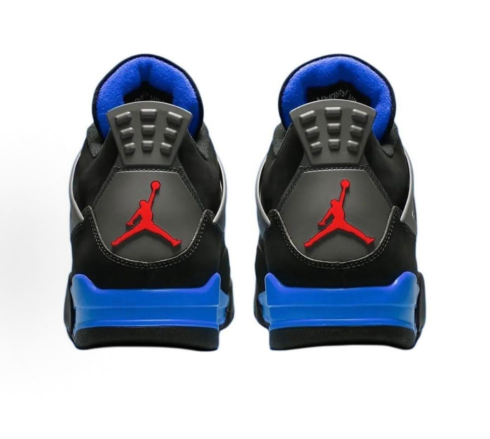 Miniatura: Air Jordan 4 Retro Black Deep Royal Blue