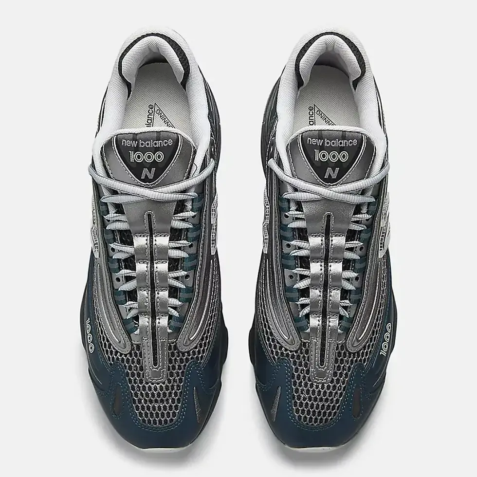 Miniatura: New Balance 1000 Deep Ocean Dark Silver Metallic Mint Flash