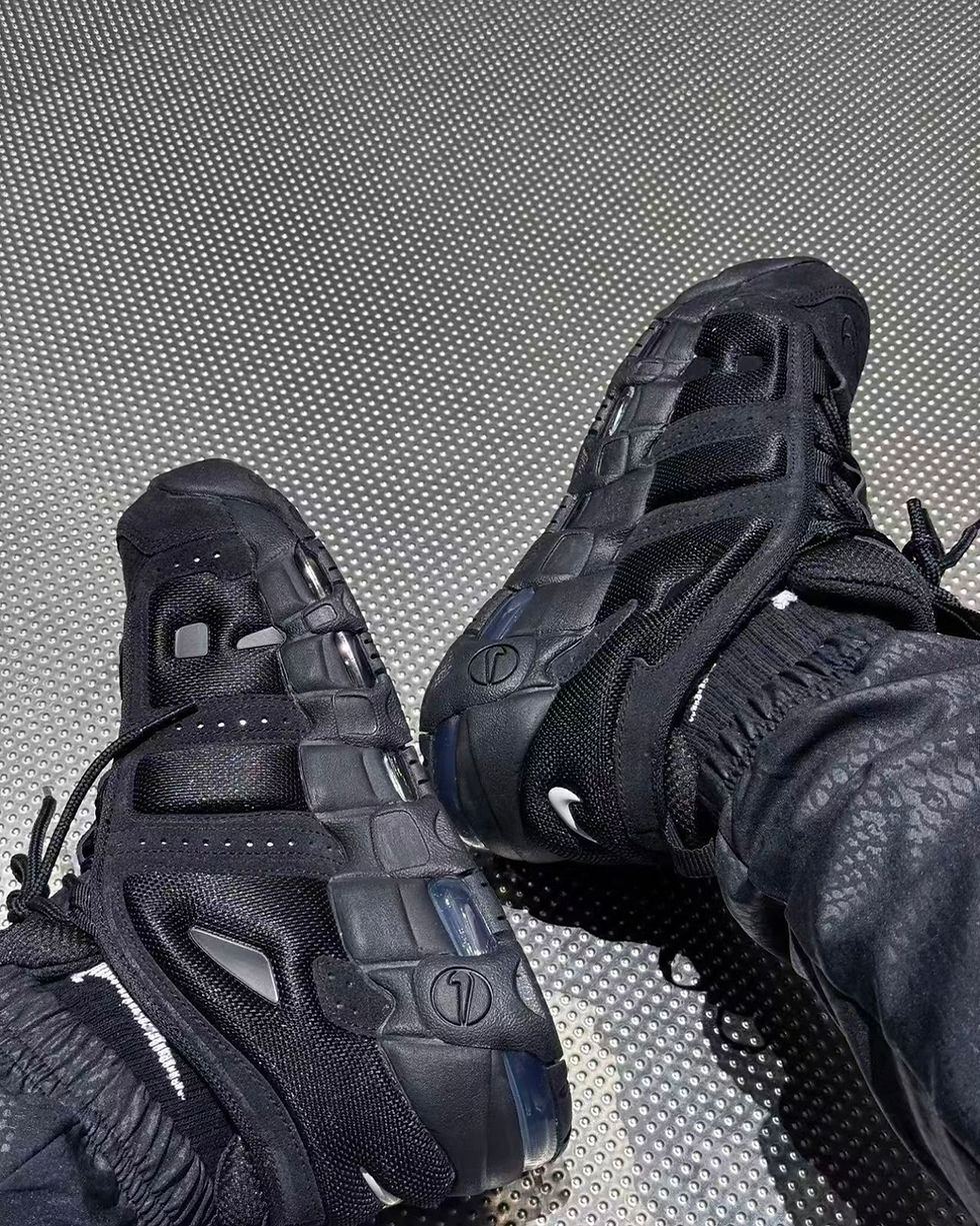 Miniatura: Nike Air More Uptempo Low Triple Black