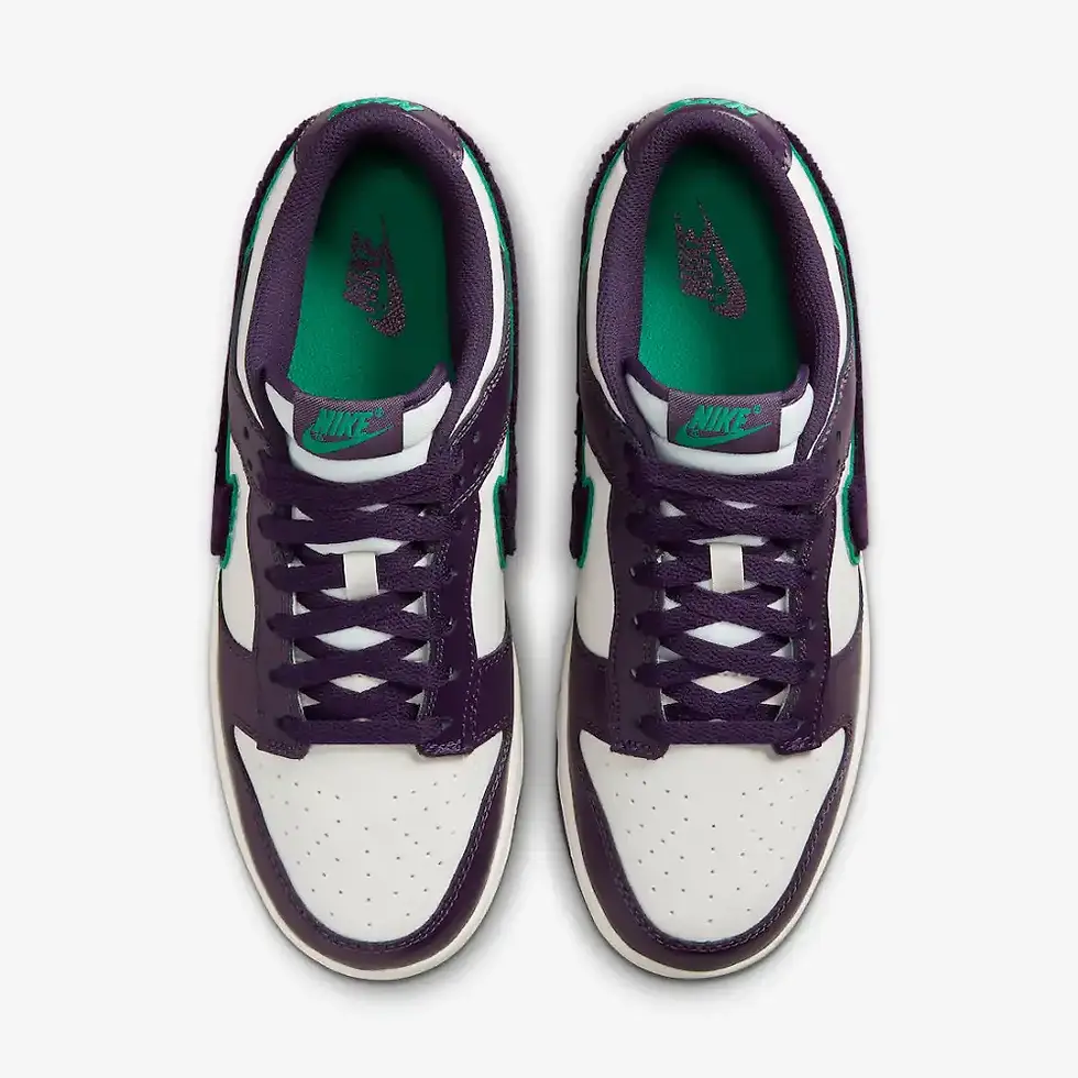 Miniatura: Nike Dunk Low Chenille Swoosh Grand Purple