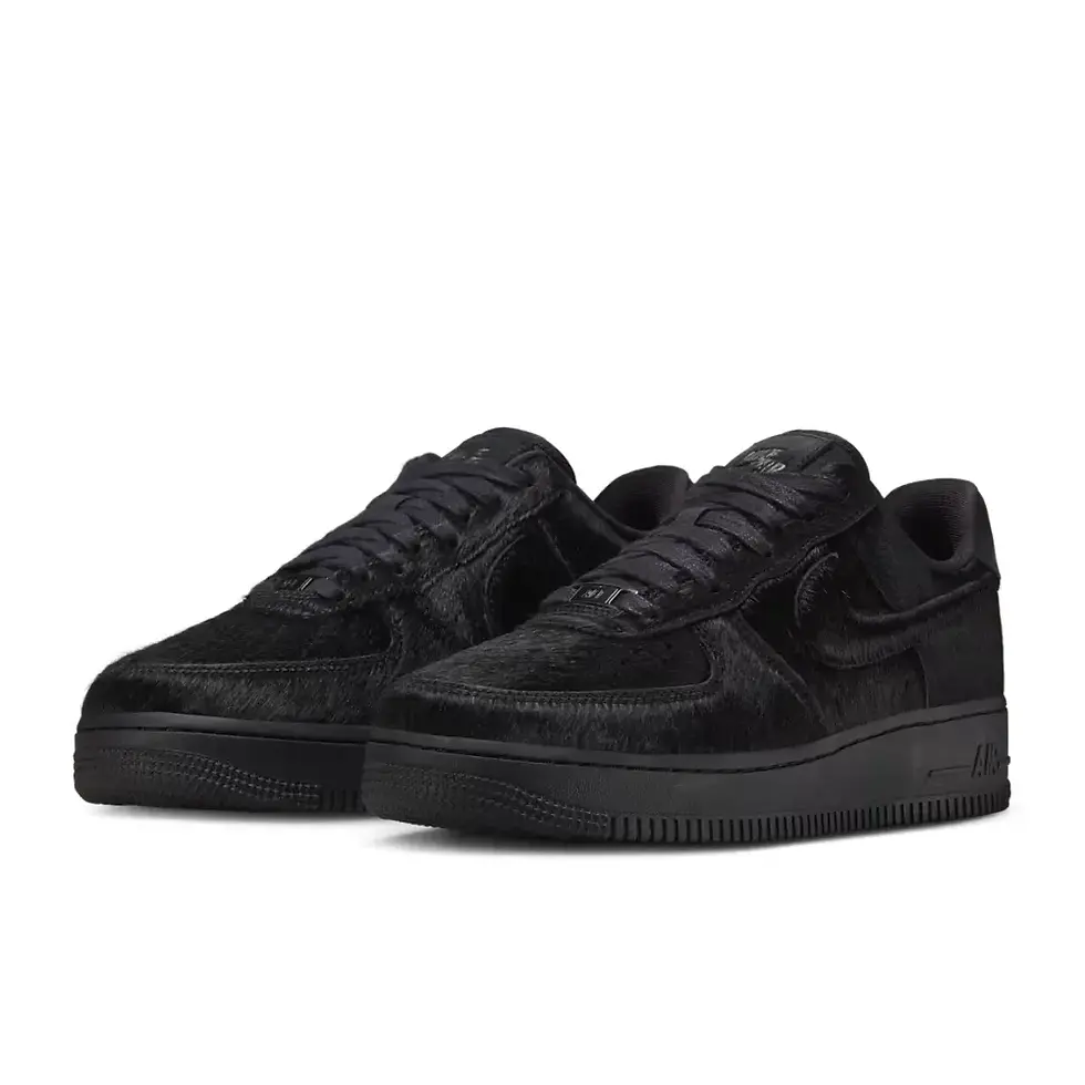 Miniatura: Nike Air Force 1 Low '07 Triple Black Pony Hair