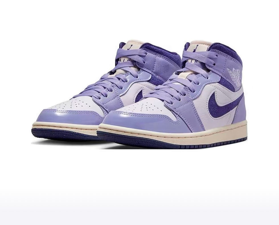 Miniatura: Air Jordan 1 Mid Purple Chenille