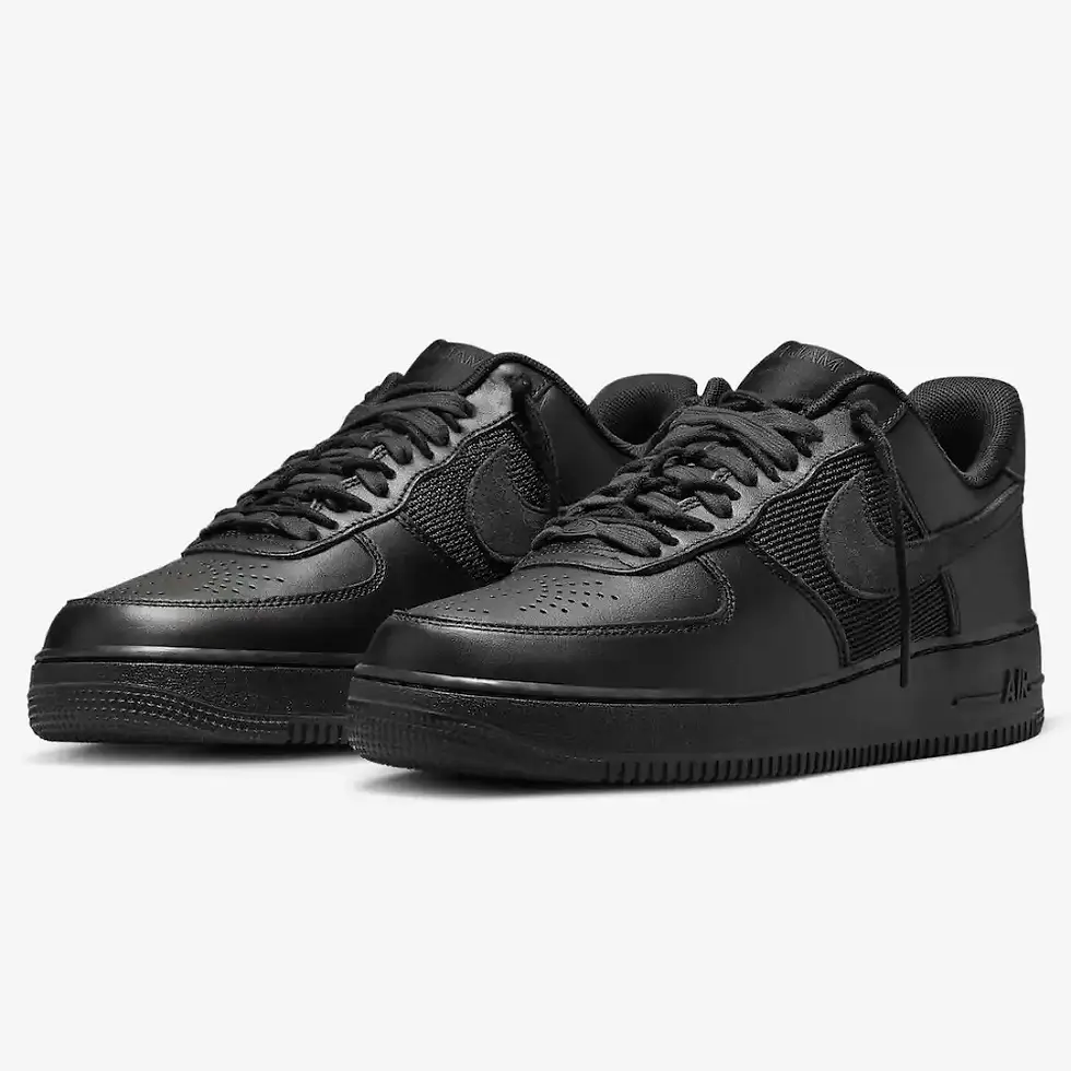Miniatura: Slam Jam x Nike Air Force 1 Black and Off Noir