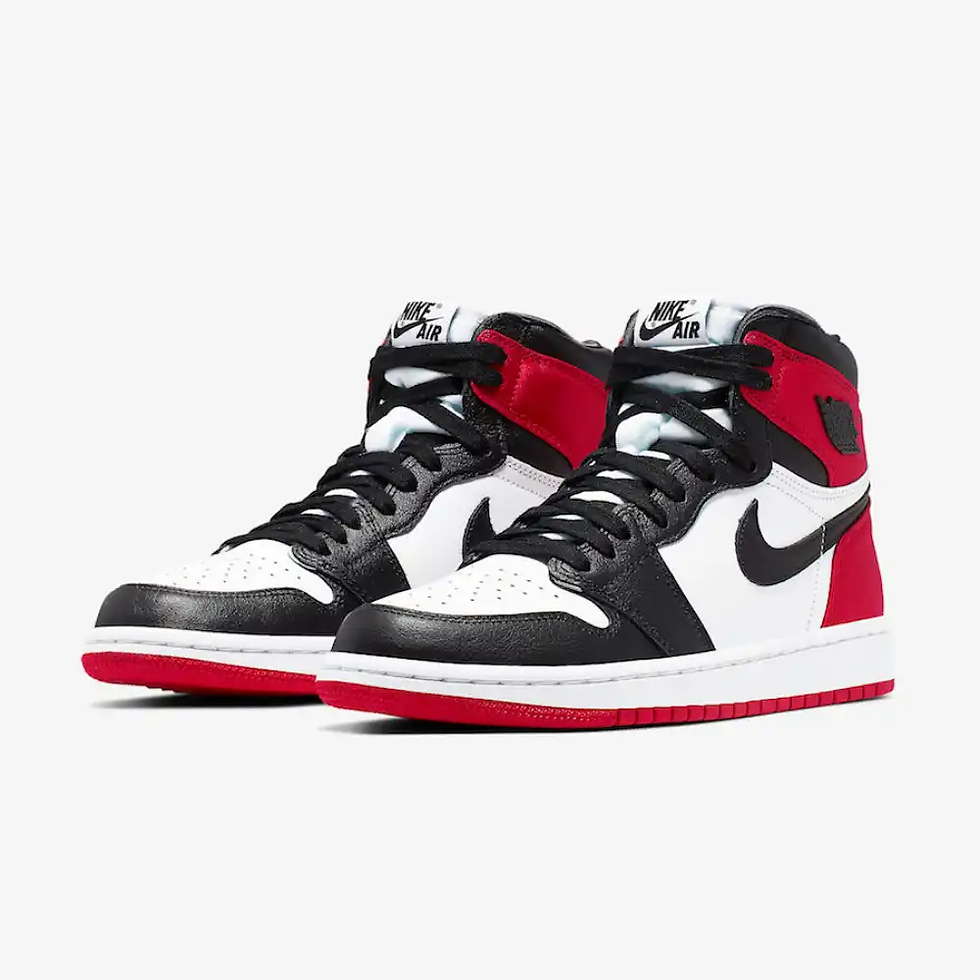Miniatura: Air Jordan 1 Retro High Satin Black Toe