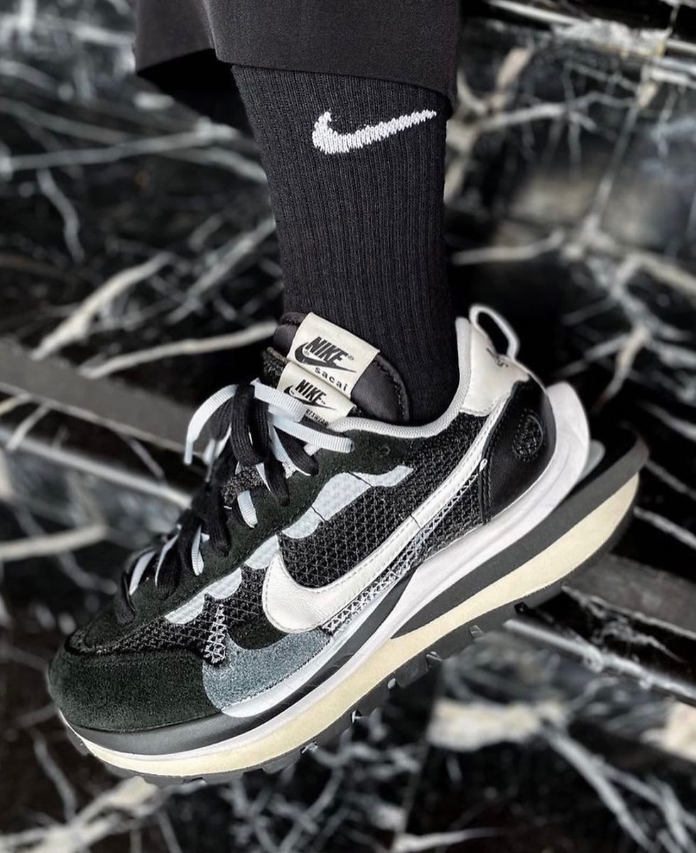 Miniatura: Nike Vaporwaffle Sacai Black and White