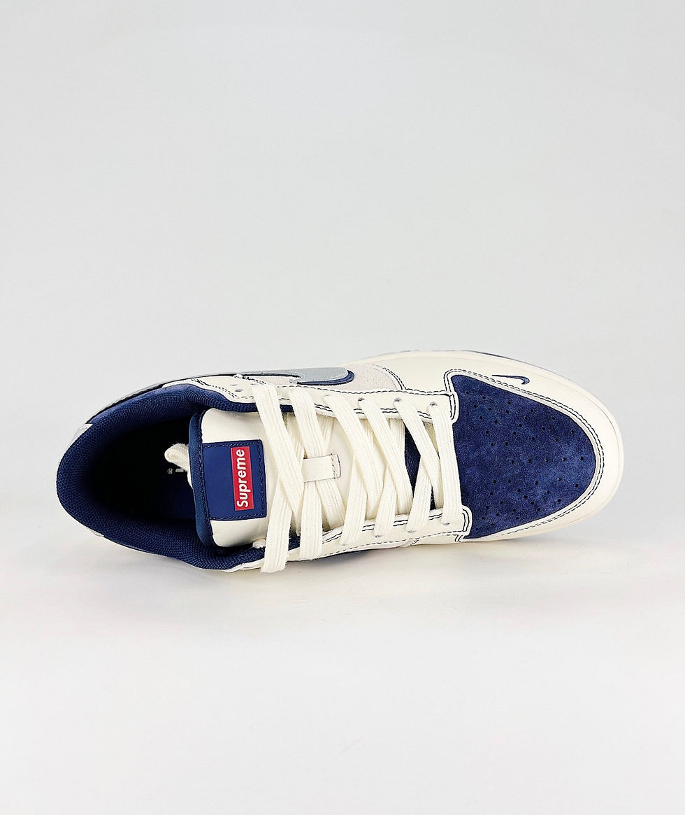 Miniatura: Nike Dunk Supreme Silver Navy
