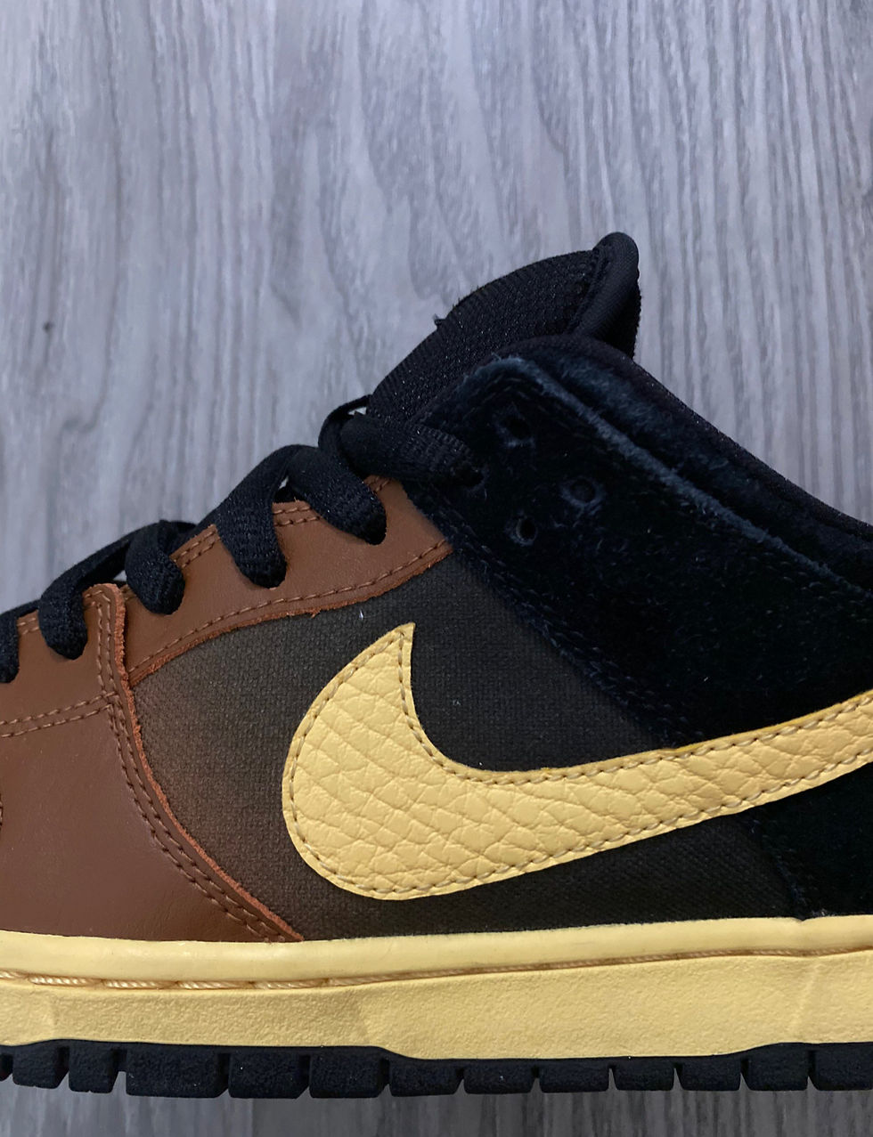 Miniatura: Nike SB Dunk Low Black and Tan