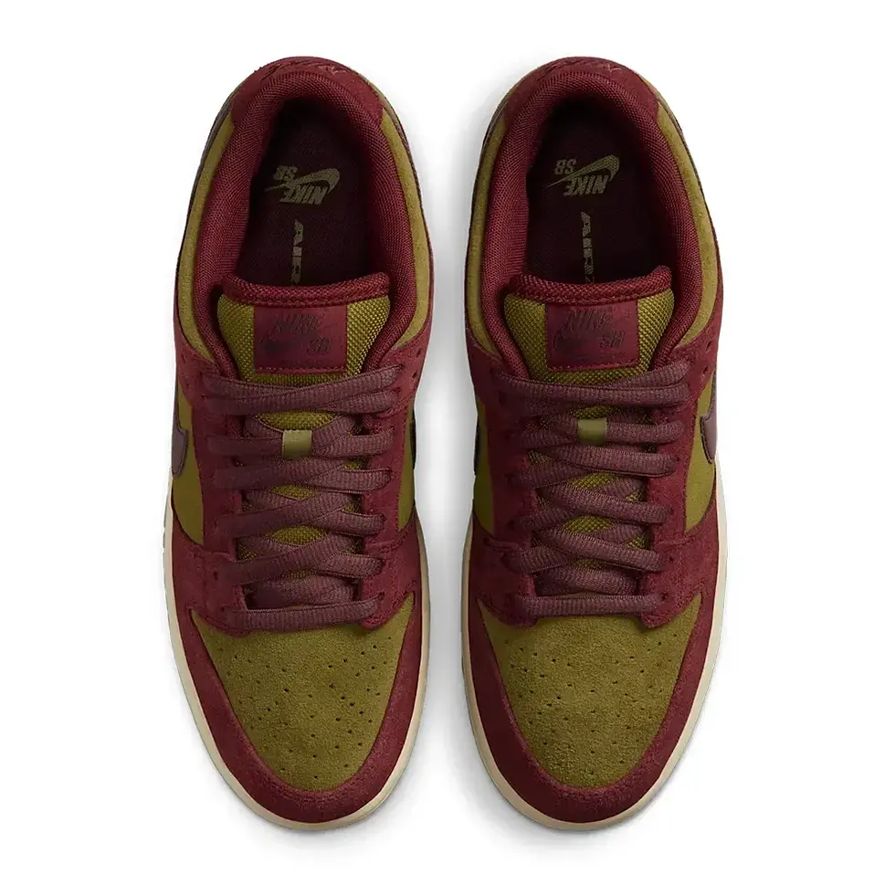Miniatura: Nike SB Dunk Low Dark Team Red Olive Flak