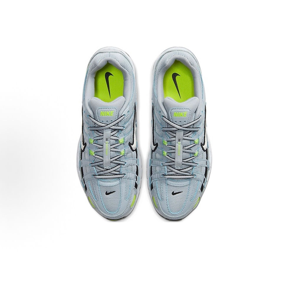 Miniatura: Nike P-6000 White blue Tint Metallic Silver