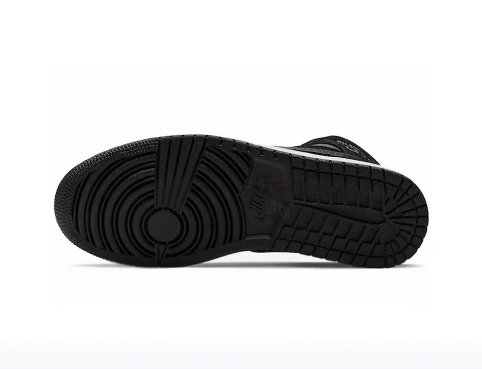 Miniatura: Air Jordan 1 Mid Black Grey White