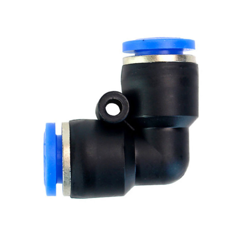 Union Pneumatic 90-Degree Elbow Push-In Fitting – Plug-In Reducer